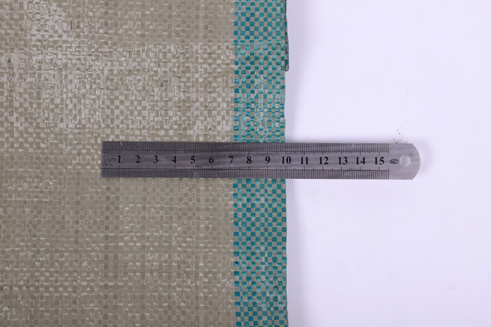 藍(lán)邊次白編織袋